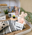 Nordic Nest – Puppenhaus im mittelgroßen Koffer