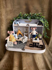 Die Übernachtungssuite – Großes Koffer-Puppenhaus