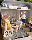 Die Übernachtungssuite – Großes Koffer-Puppenhaus