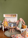 Pastell Frühlingsmöbel-Set – 1:12 Puppenhaus