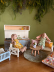 Pastell Frühlingsmöbel-Set – 1:12 Puppenhaus