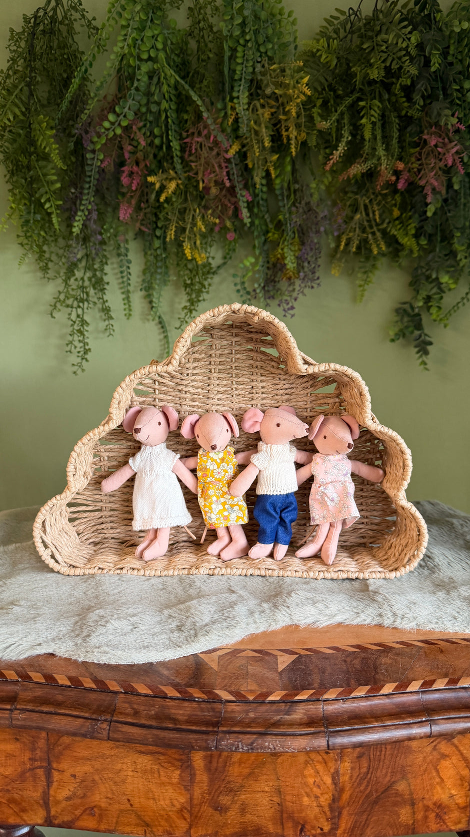 Mum and Dad Mouse Dolls