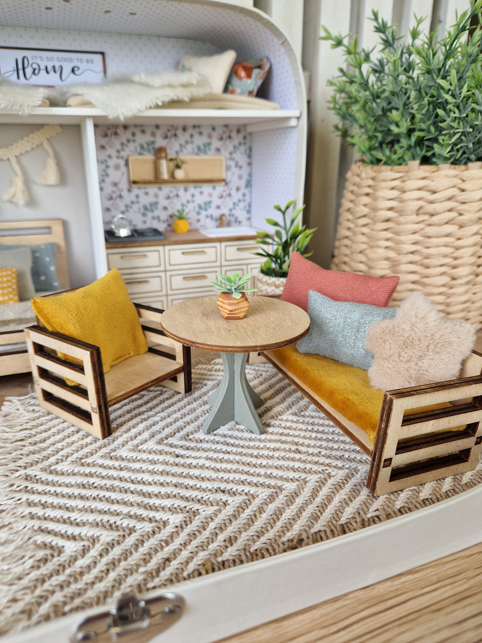 Bluebird Cottage – Großes Koffer-Puppenhaus