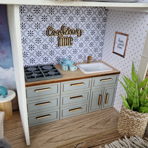 Blueberry Haven – Großes Koffer-Puppenhaus – Foto 2