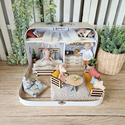 Bluebird Cottage – Großes Koffer-Puppenhaus