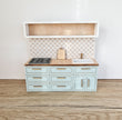 Miniatur-Puppenhausküche, Cloud, Maßstab 1:12, Miniaturmöbel (perfekt für Ikea-Puppenhäuser)