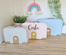 Cozy Rose Cottage – Large Suitcase Dollhouse, handmade in Slovenia – photo 10