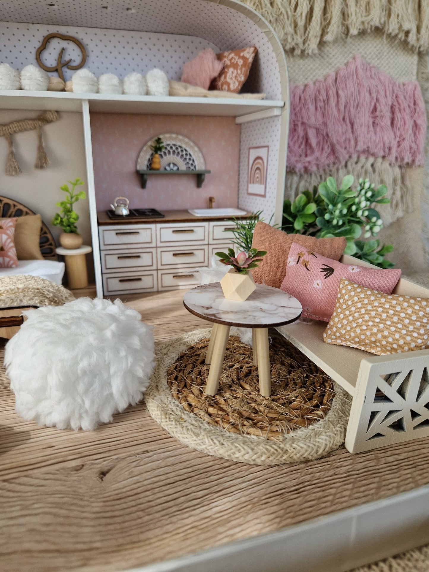 Bohemian – Großes Koffer-Puppenhaus