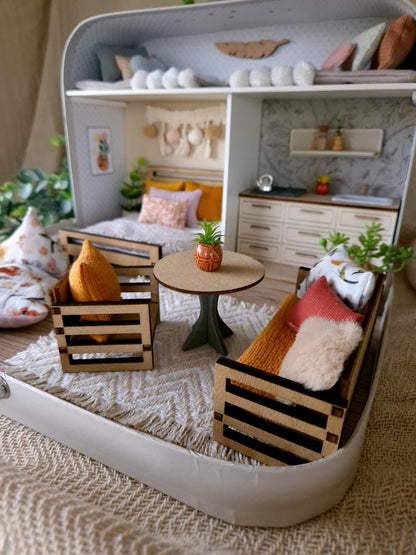 Sunny Horizon – Großes Koffer-Puppenhaus