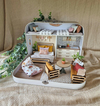 Sunny Horizon – Großes Koffer-Puppenhaus