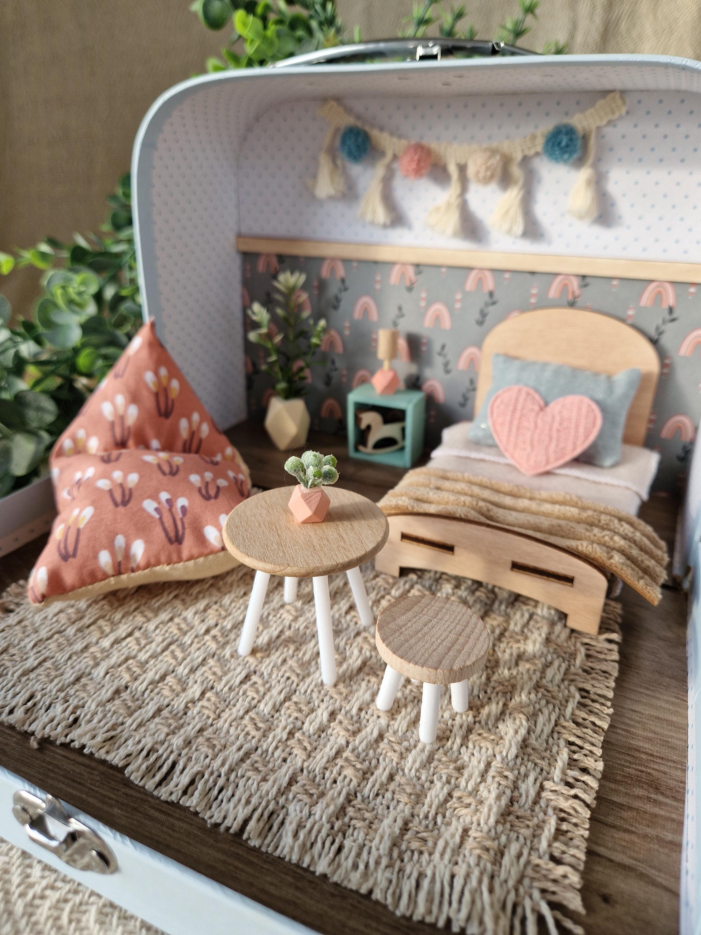 Rose Rainbow - Small Suitcase Dollhouse