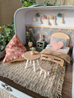 Rose Rainbow - Small Suitcase Dollhouse