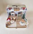 Weihnachtsstimmung – Großes Koffer-Puppenhaus
