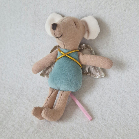 Kleine Feenmaus mit Flügeln, 11 cm – Foto 2
