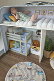 Little Adventurer – Large Suitcase Dollhouse, handmade in Slovenia – photo 2