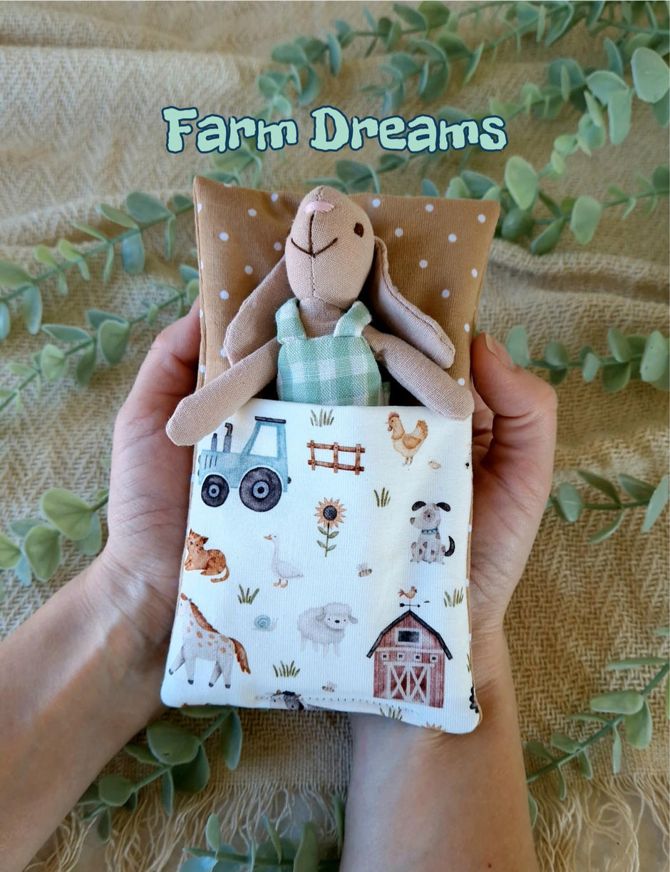 Soft Fabric Sleeping Bag, 1:12 Scale