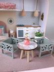 Spring Breeze – Medium Suitcase Dollhouse, handmade in Slovenia – photo 2