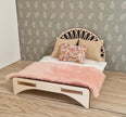 DIY Miniatur-Art-Deco-Bett – Puppenmöbel aus Holz für Maileg