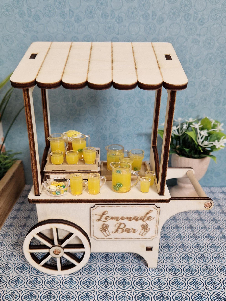 DIY-Minimarktwagen auf Rollen – Limonaden- und Blumenstand und mehr