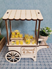 DIY-Minimarktwagen auf Rollen – Limonaden- und Blumenstand und mehr