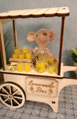DIY-Minimarktwagen auf Rollen – Limonaden- und Blumenstand und mehr
