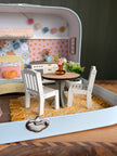Happy Nest – Medium Suitcase Dollhouse, handmade in Slovenia – photo 2