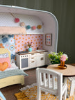 Happy Nest – Medium Suitcase Dollhouse, handmade in Slovenia – photo 4