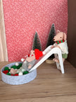 Christmas Slide Set – Miniature Slide with Pom-Pom Ball Pit – photo 8