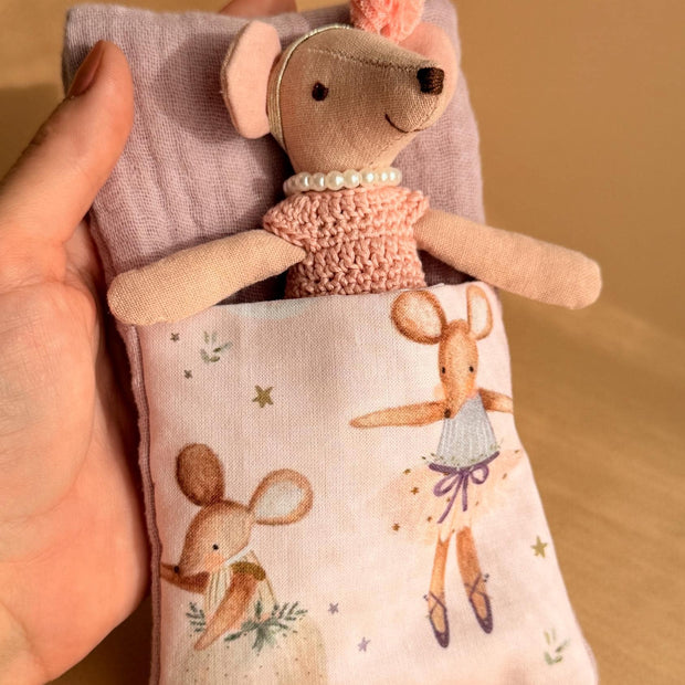 Ballerina Sleeping Bag – 1:12 Miniature Bedding – photo 2