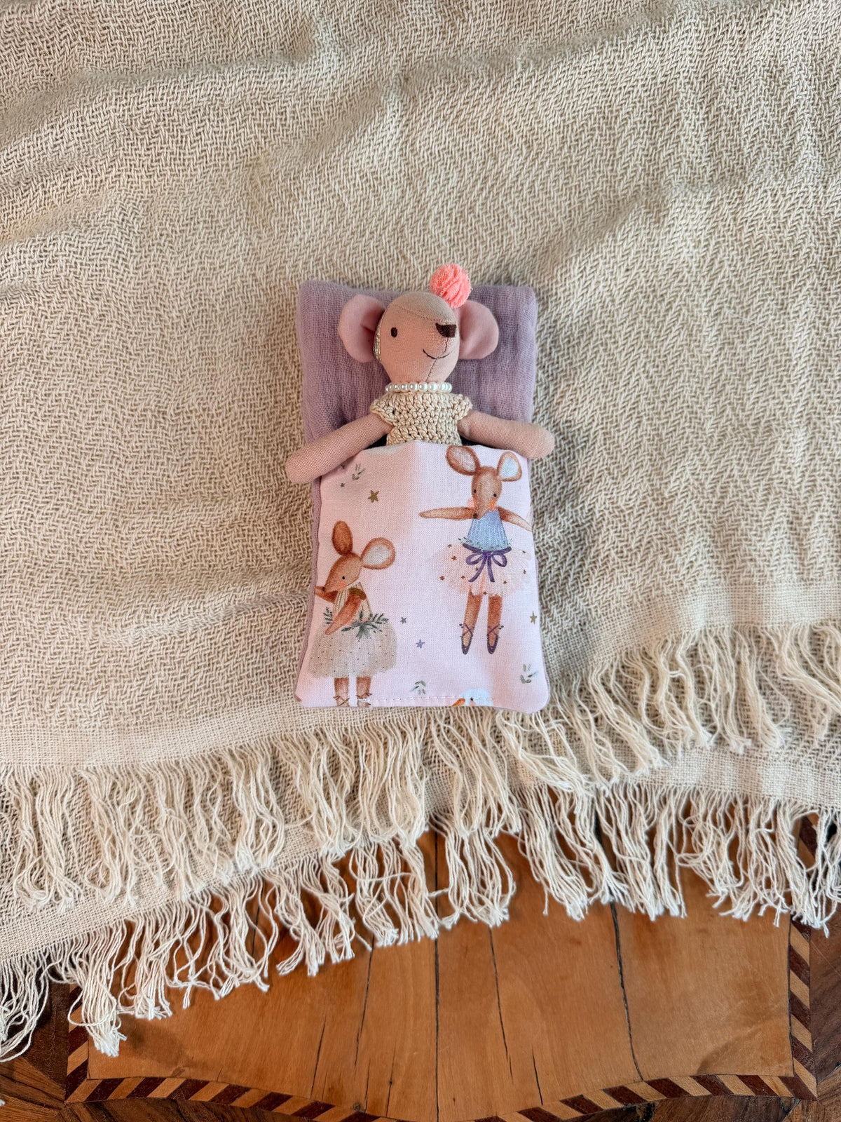 Ballerina Sleeping Bag – 1:12 Miniature Bedding – photo 9