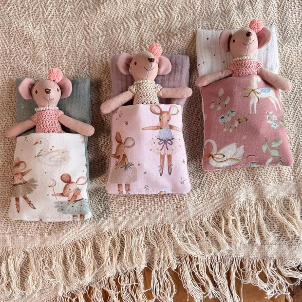 Ballerina Sleeping Bag – 1:12 Miniature Bedding – photo 1