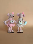 Ballerina Mouse – Fabric Doll, 13 cm – photo 4