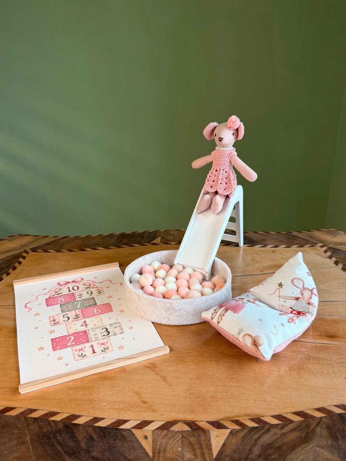 Dollhouse Playground Set – Blush Pink – photo 4