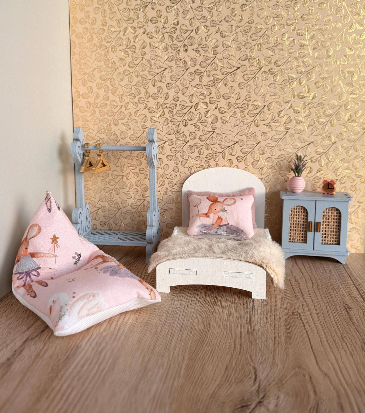 Ballerina Bedroom Set – Pastel Pink & Blue – photo 1